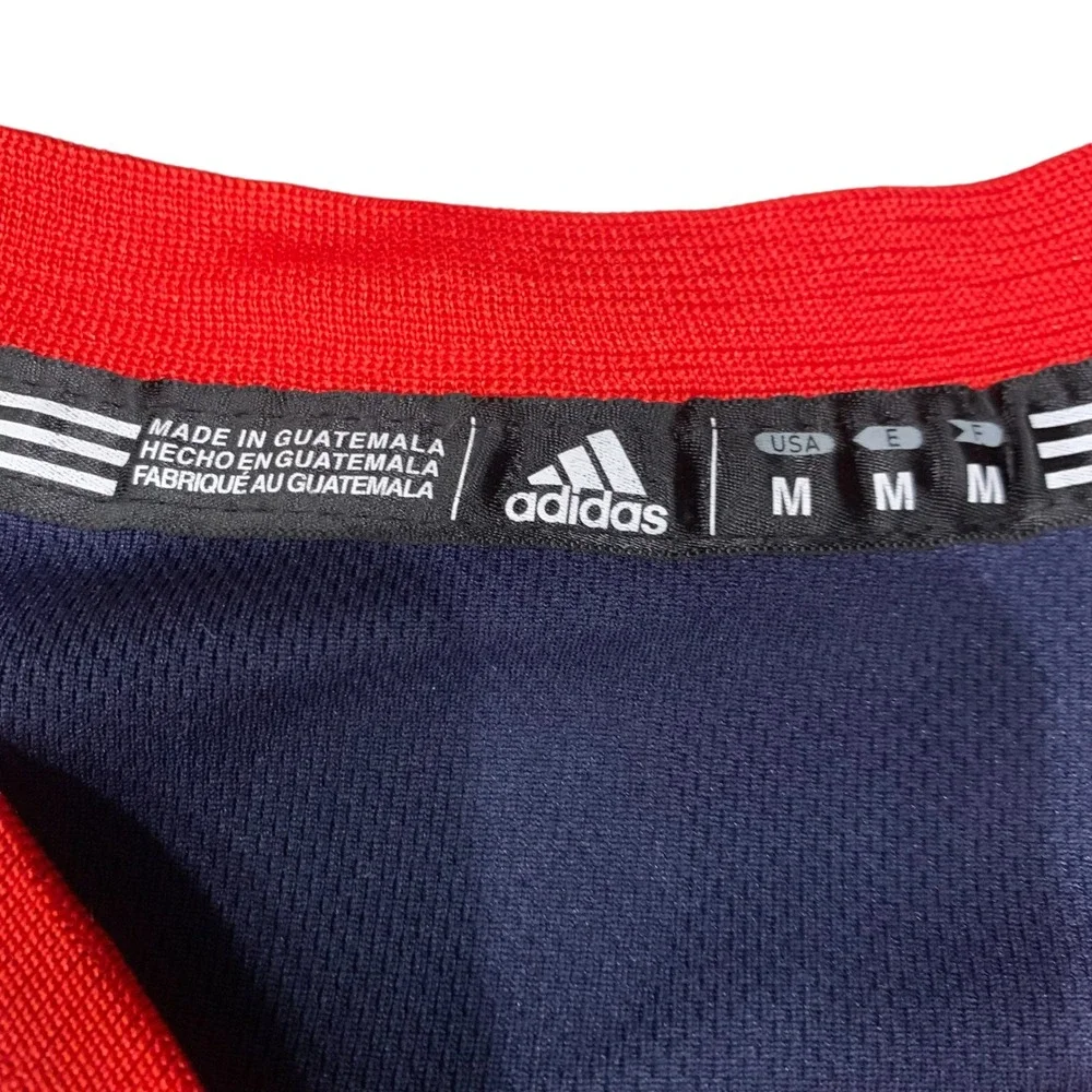 John Wall Washington Wizards #2 Adidas NBA Jersey Red Men's Medium Vintage 2012